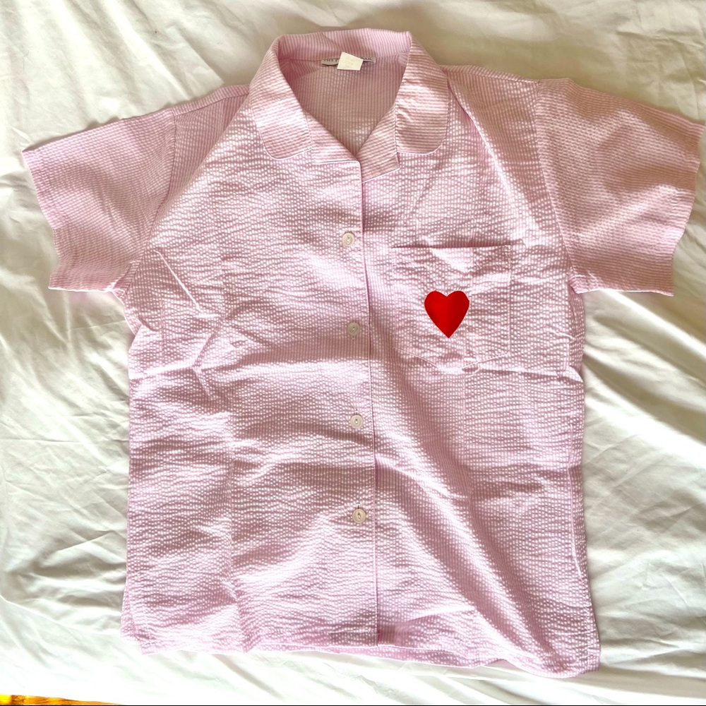 Seersucker Pajama Set ❤️
